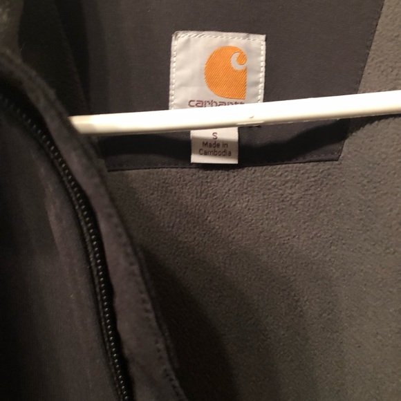 Carhartt Men's Black Jacket. Waterproof - Picture 14 of 16